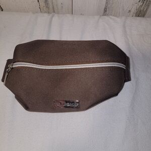 Viktor & Rolf For KLM Cosmetic Brown Bag Nwot